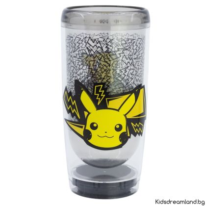 Чаша DROP SAFE с двойни стени PS 705 мл, Pokémon, Crazy Mess