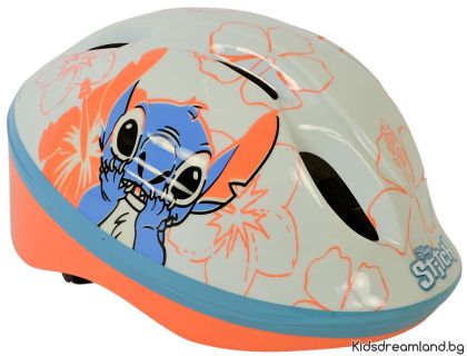  Каска за колоездене, Lilo & Stitch, Многоцветна, 52-56 см