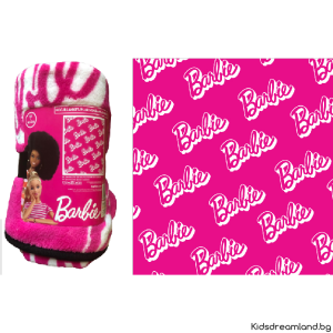 ПОЛАРЕНО ОДЕЯЛО ЗА МОМИЧЕ БАРБИ