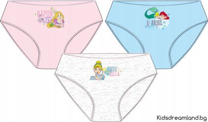 Комплект бельо от 3 броя  Disney Princess