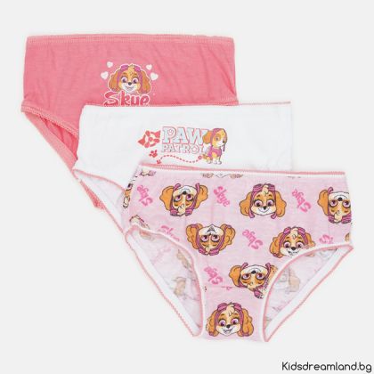 Комплект бельо от 3 броя бикини Paw Patrol