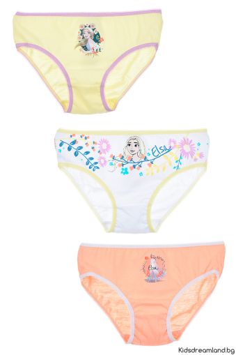 Комплект бельо от 3 броя бикини Frozen