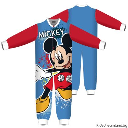 Пижама Гащеризон  за Момче Mickey Mouse