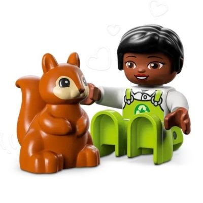 Lego Duplo Town - Въздушна турбина и електрическа кола