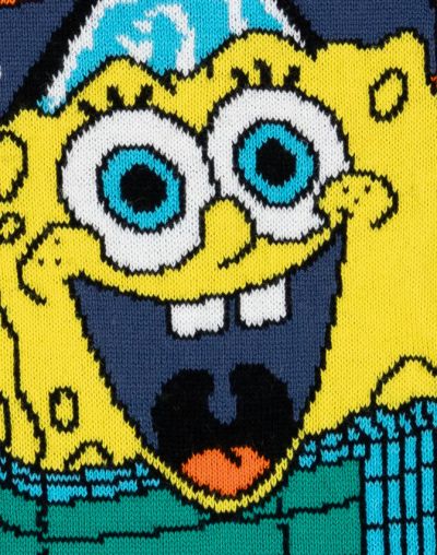 Плетен коледен пуловер Sponge BOB