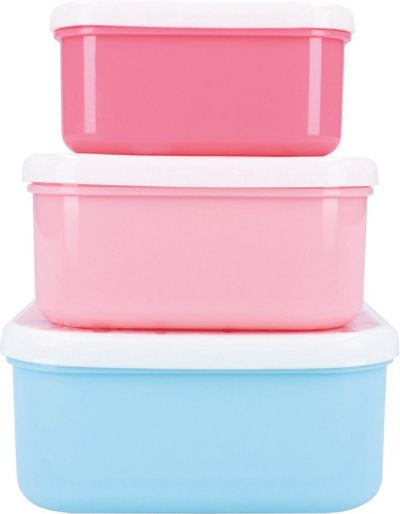 Кутия за обяд Snackbox 3 в 1 – дизайн с еднорог