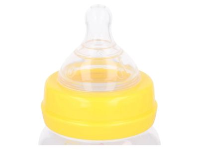 Шише с широко гърло, силиконов биберон, 3 позиции Baby Shark