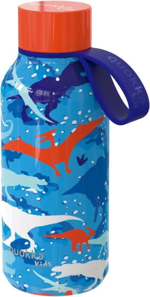 Термобутилка Quokka Kids - Solid, Dinosaurs, 330 ml