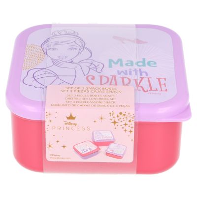 Кутия за обяд Snackbox 3 в 1 – Disney Princess