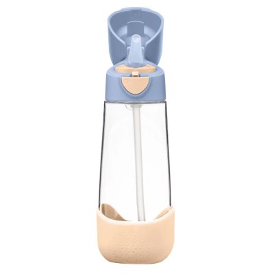 Бутилка B.Box със сламка 600 мл - праскова