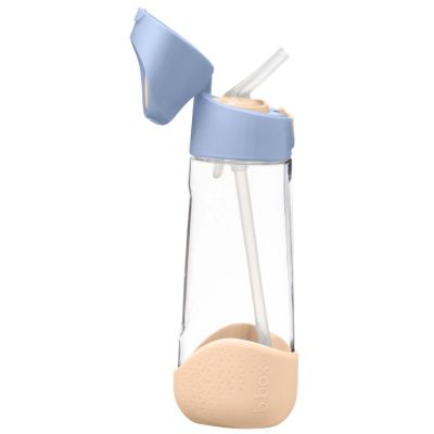 Бутилка B.Box със сламка 600 мл - праскова