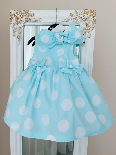 Сладка Бебешка рокля с точки