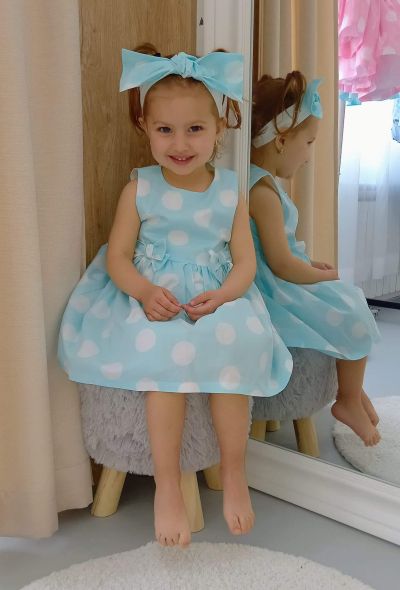 Сладка Бебешка рокля с точки