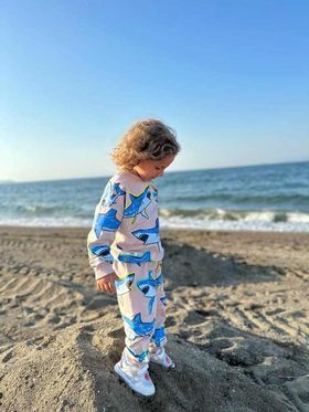 Детски комплект момиче дълъг ръкав Shark 