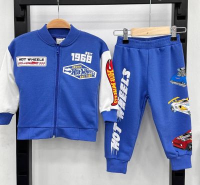 Детски комплект момиче дълъг ръкав Hot Wheel