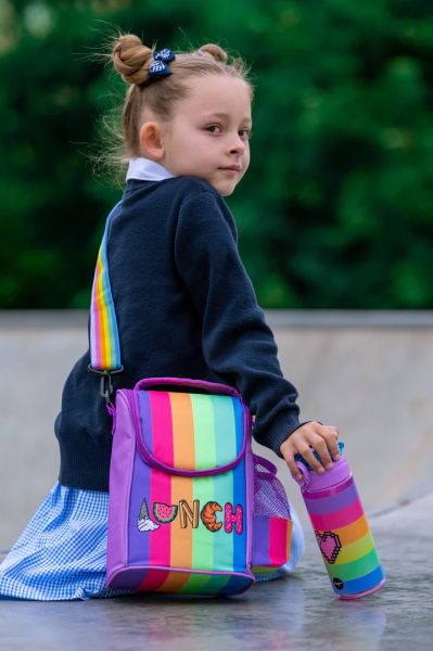 Чанти за обяд с презрамки Rainbow