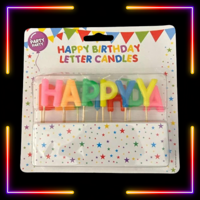 Свещи за рожден ден, Happy Birthday