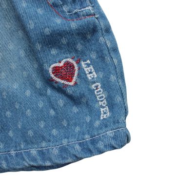 Дънкова рокля с яка и колан на талията Lee Cooper