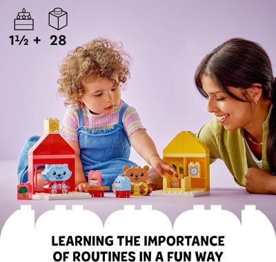 LEGO DUPLO Ежедневни навици: ядене и сън