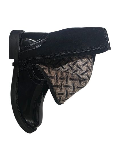 Детски Боти в черно с камъчета