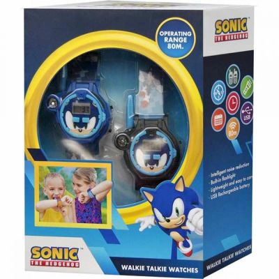 Комплект Sonic Walkie Talkie, 2 части, интерактивни играчки за деца