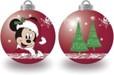 Пакет от 10 коледни топки за елха Disney Mickey Mouse с диаметър 6 см