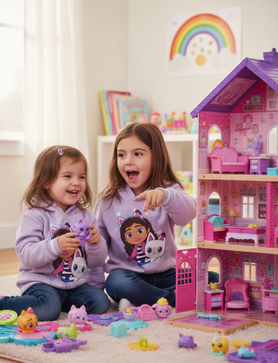 Суитчър на за момиче Gabby's Dollhouse 