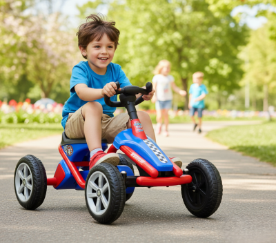  Go Kart - VOLARE - Paw Patrol Mini Red Blue - Дете - 4 колела 