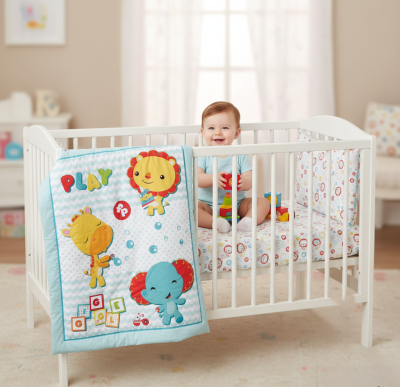  Спално бельо Fisher Price, 3 части