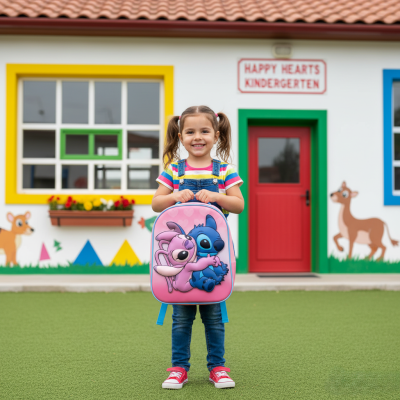 Детска 3D раница Lilo & Stitch