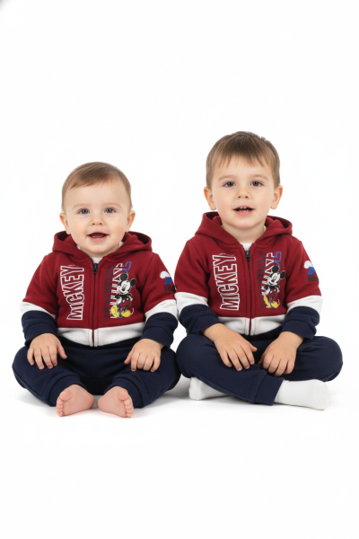 Mickey Mouse Бебешки Зимен Суитчър