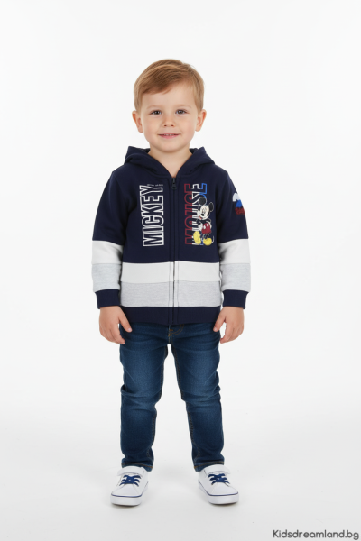 Mickey Mouse Бебешки Зимен Суитчър