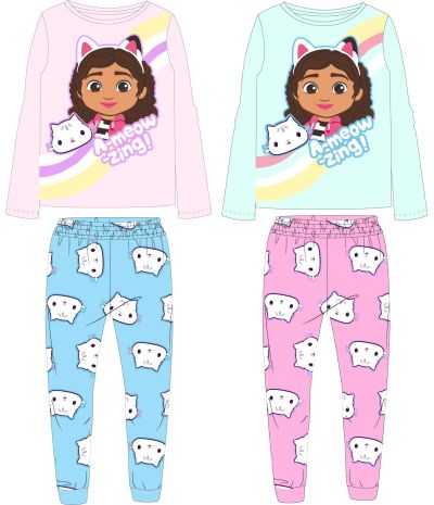 Пижама за момиче Gabby's Dollhouse