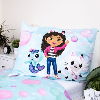 Спално бельо Licensed 140x200+70x90 -Gabby's Dollhouse "bubbles"