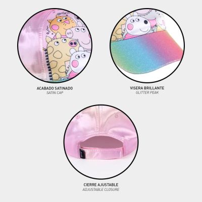 Шапка  с козирка Peppa Pig