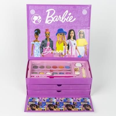 Рисувателен Комплект в куфарче на 3 нива/ Barbie