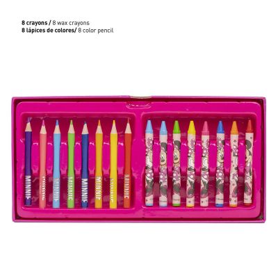 Рисувателен Комплект в куфарче на 3 нива/ Мини Маус