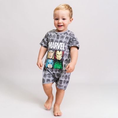 Бебешки гащеризон с къс ръкав Marvel