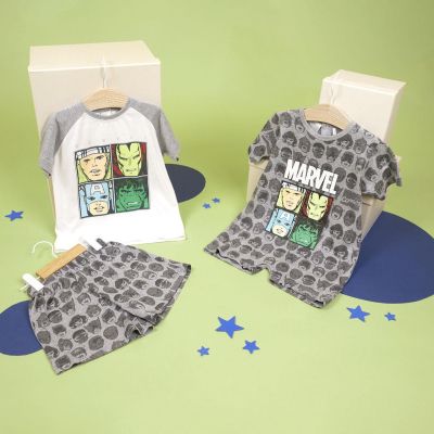 Бебешки гащеризон с къс ръкав Marvel