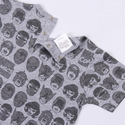 Бебешки гащеризон с къс ръкав Marvel