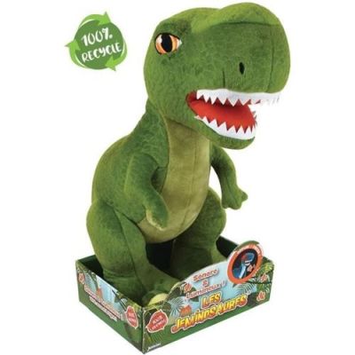 Плюшен звуков и светлинен динозавър Tyrannosaurus Trex +/- 32cm
