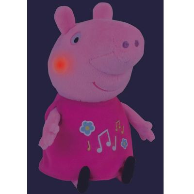 Светеща музикална играчка, Peppa Pig,  25см