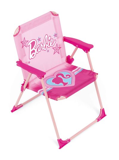 Сгъваем стол с подлакътници, Barbie, 38 x 32 x 53 см.