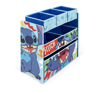 Дървен органайзер Lilo & Stitch с 6 кошници – 62x30x60 см