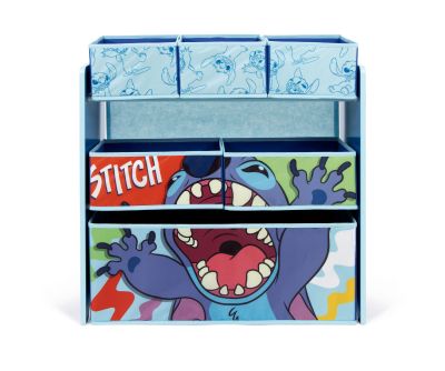 Дървен органайзер Lilo & Stitch с 6 кошници – 62x30x60 см