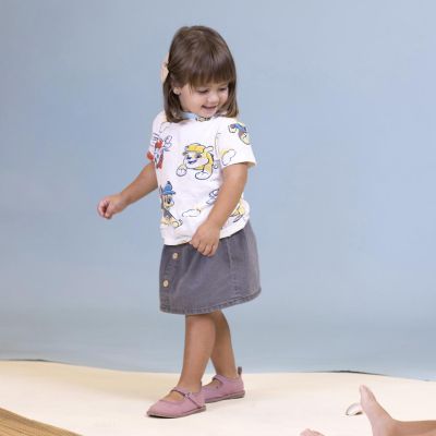 Къса единична тениска Paw Patrol