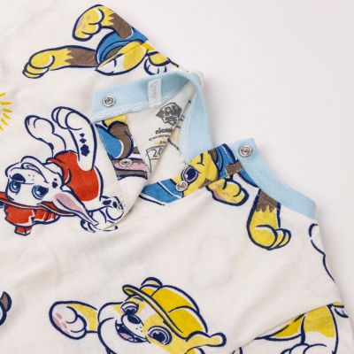 Къса единична тениска Paw Patrol