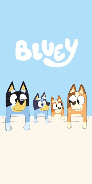 Плажна кърпа, Bluey/Блуй