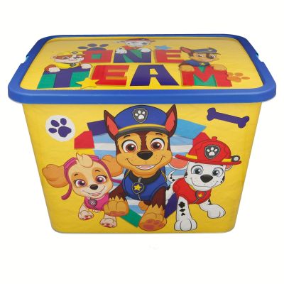КЛИК КУТИЯ ЗА СЪХРАНЕНИЕ 23 L PAW PATROL МОМЧЕ