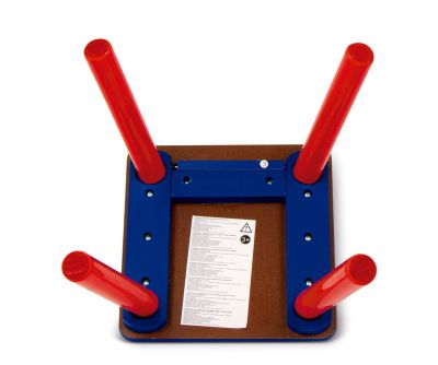 КОМПЛЕКТ ДЪРВЕНА МАСА SPIDER MAN  (50X50X44CM) И 2 СТОЛОВА (26,5X26,5X50CM)